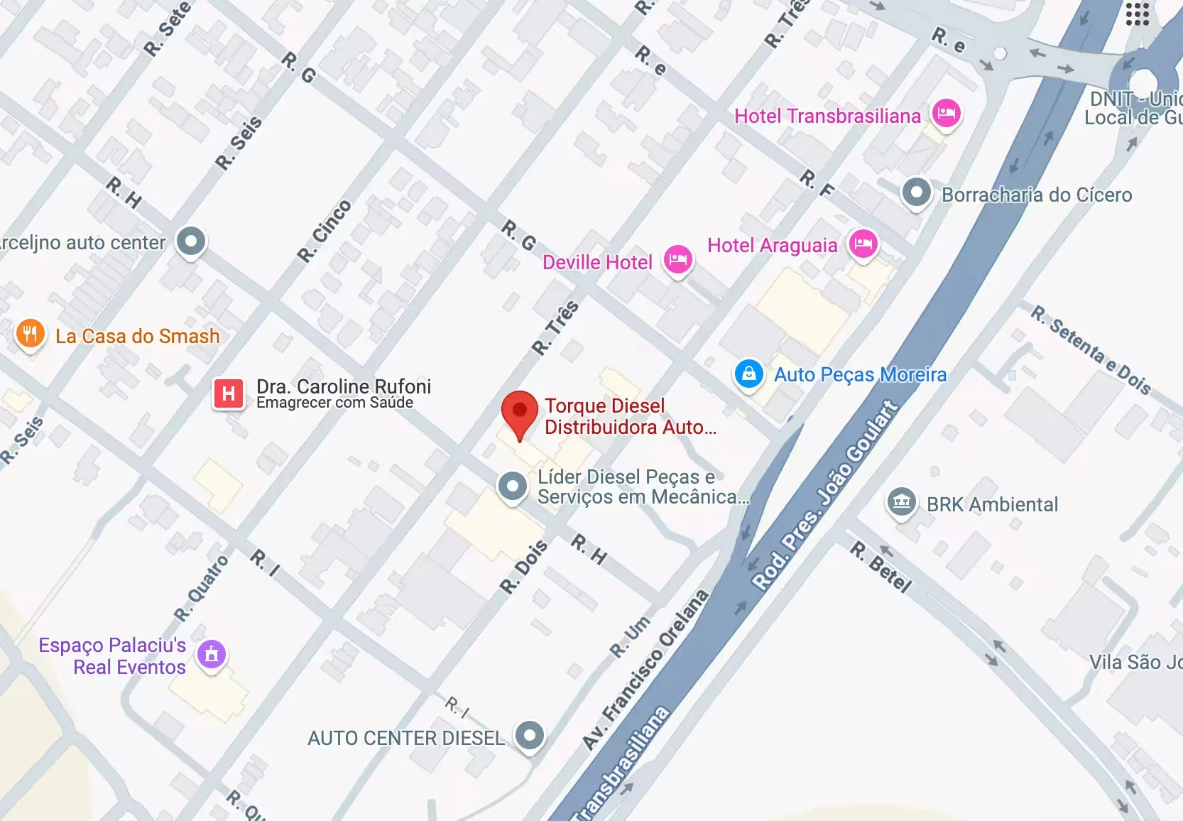 localização gurupi torque diesel